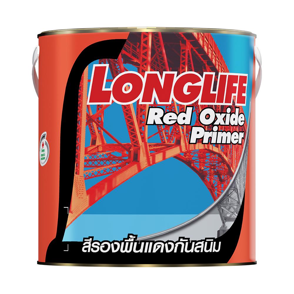 สีรองพื้นโลหะกันสนิม CAPTAIN สีแดง 1 แกลลอน