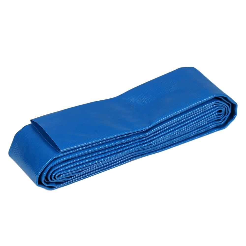 สายส่งน้ำ PVC SPRING 1 1/2 นิ้ว สีน้ำเงิน 100 ม.