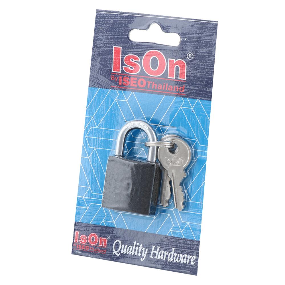 กุญแจสปริง ISON 25 มม. สีดำ