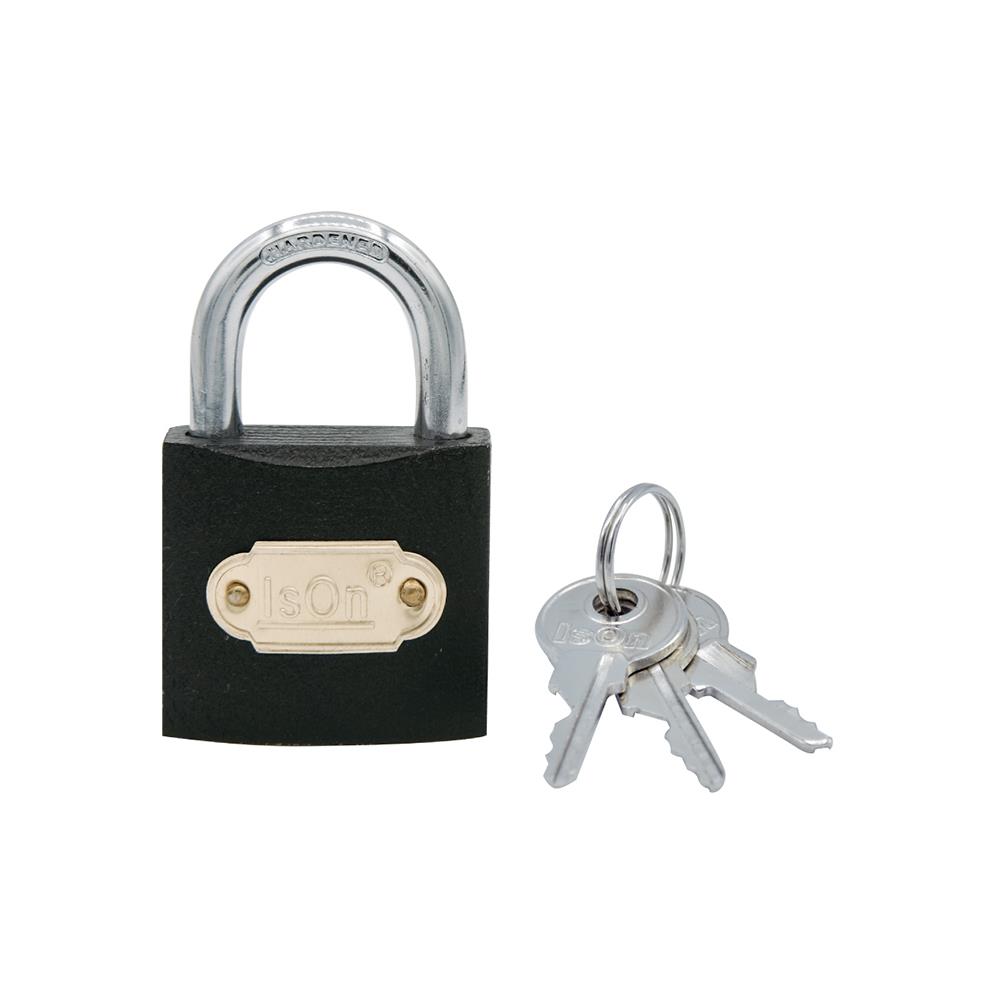 กุญแจสปริง ISON 38 มม. สีดำ