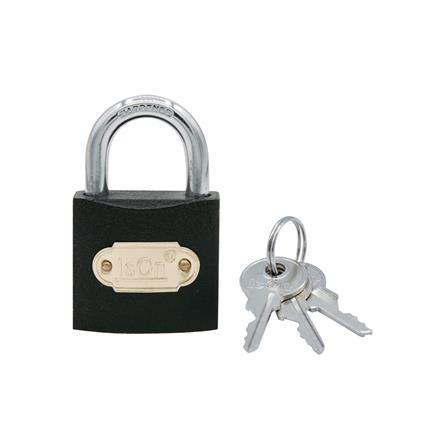 กุญแจสปริง ISON 38 มม. สีดำ