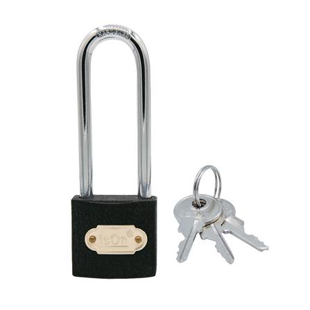 กุญแจสปริง ISON L 38 มม. สีดำ