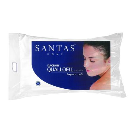 หมอนหนุน ใยสังเคราะห์ SANTAS QUALLOFIL7 19x29 นิ้ว สีขาว_4