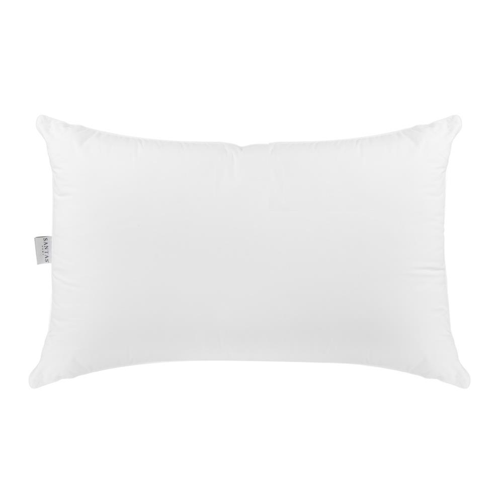 หมอนหนุน ใยสังเคราะห์ SANTAS HOLLOFIL FIRM 19x29 นิ้ว สีขาว