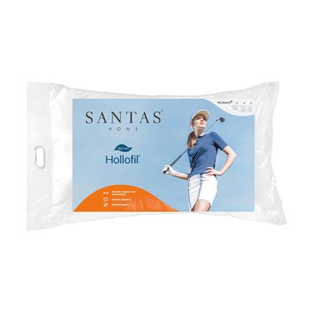 หมอนหนุน ใยสังเคราะห์ SANTAS HOLLOFIL SOFT 19X29 นิ้ว สีขาว_3