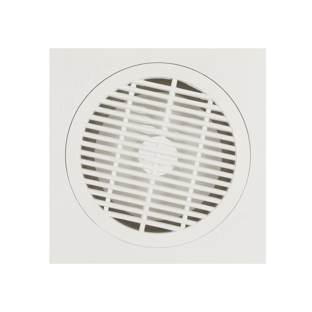 ตะแกรงกันกลิ่น ท่อน้ำไทย 2 นิ้ว สีขาว