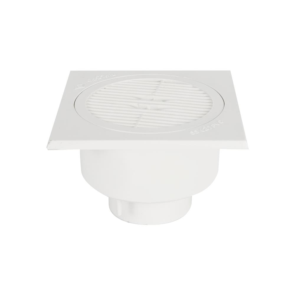 ตะแกรงกันกลิ่น ท่อน้ำไทย 2 นิ้ว สีขาว