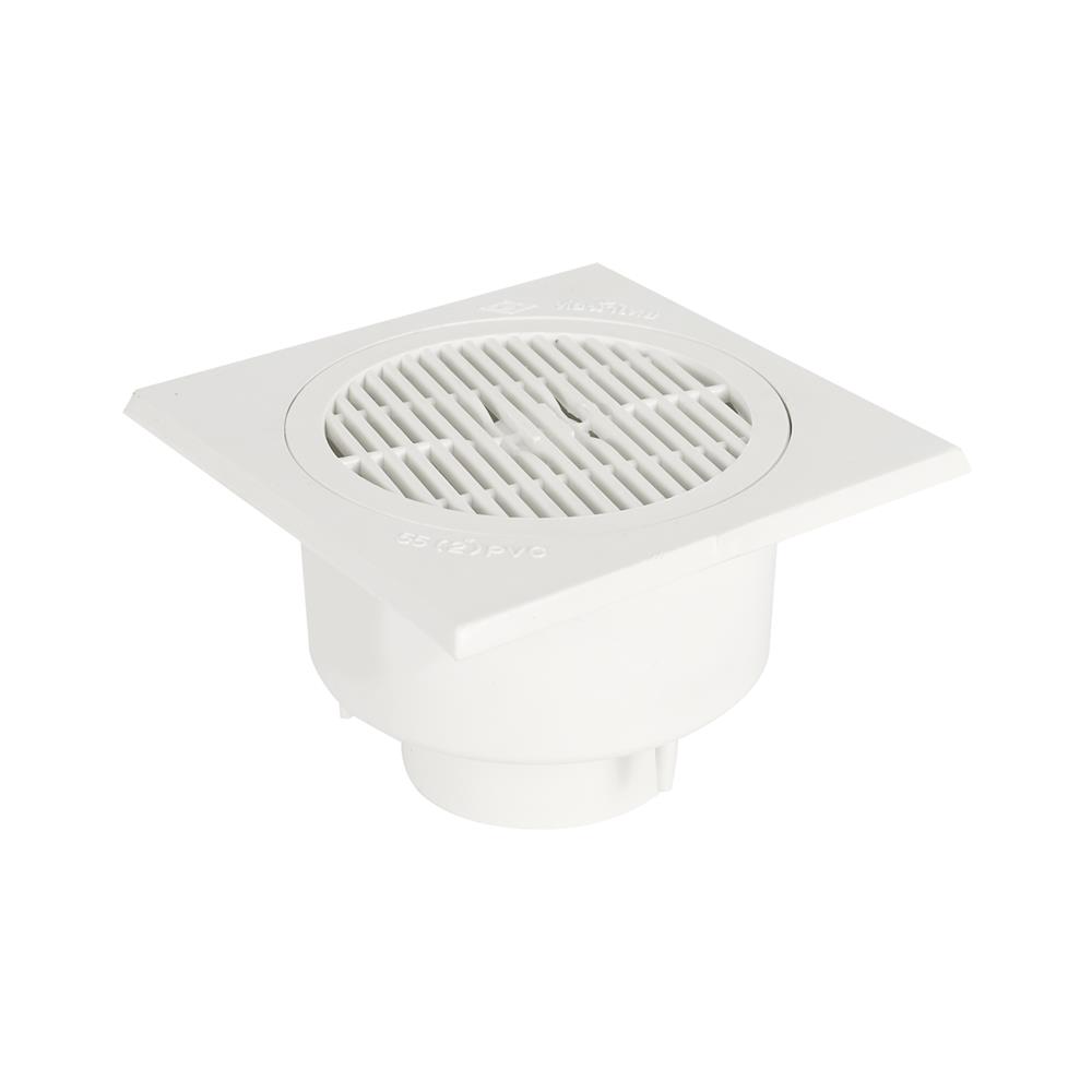 ตะแกรงกันกลิ่น ท่อน้ำไทย 2 นิ้ว สีขาว