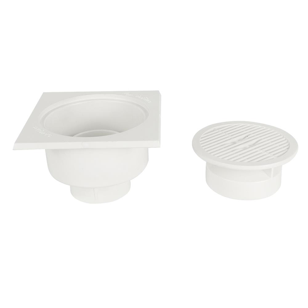 ตะแกรงกันกลิ่น ท่อน้ำไทย 2 นิ้ว สีขาว