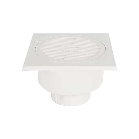 ตะแกรงกันกลิ่น ท่อน้ำไทย 2 นิ้ว สีขาว_1