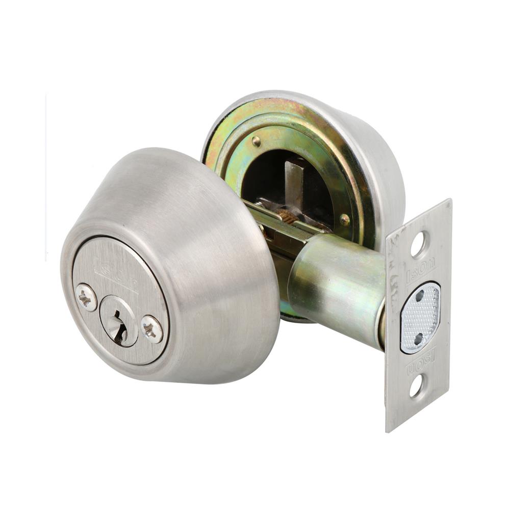 กุญแจลิ้นตาย 2 ด้าน ISON D7008 สีสเตนเลส