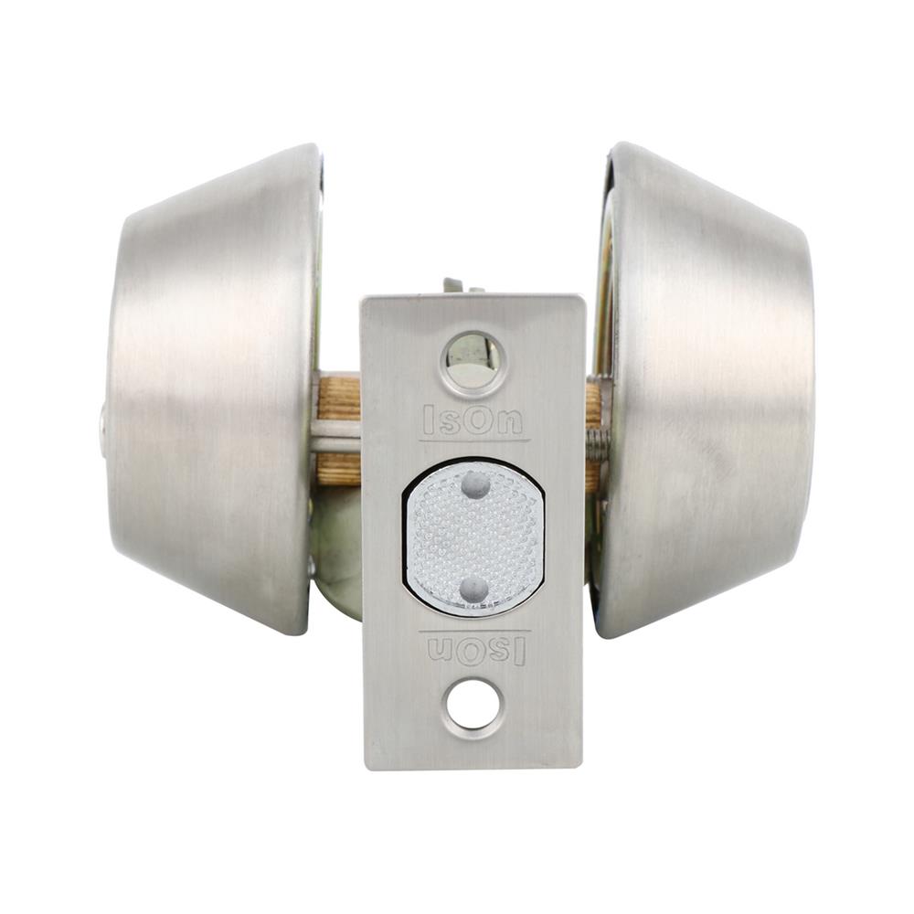 กุญแจลิ้นตาย 2 ด้าน ISON D7008 สีสเตนเลส