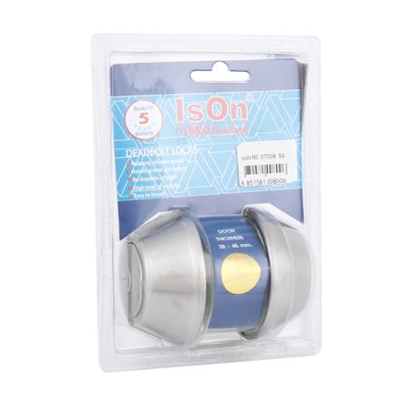 กุญแจลิ้นตาย 2 ด้าน ISON D7008 สีสเตนเลส_3