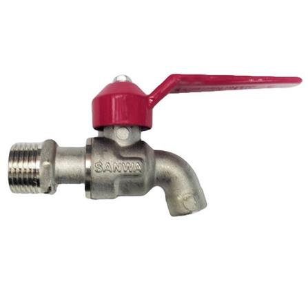 ก๊อกบอลแฟนซี SANWA 1/2 นิ้ว สีชมพู_0