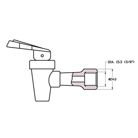 ก๊อกน้ำดื่ม HANG DF-4_1