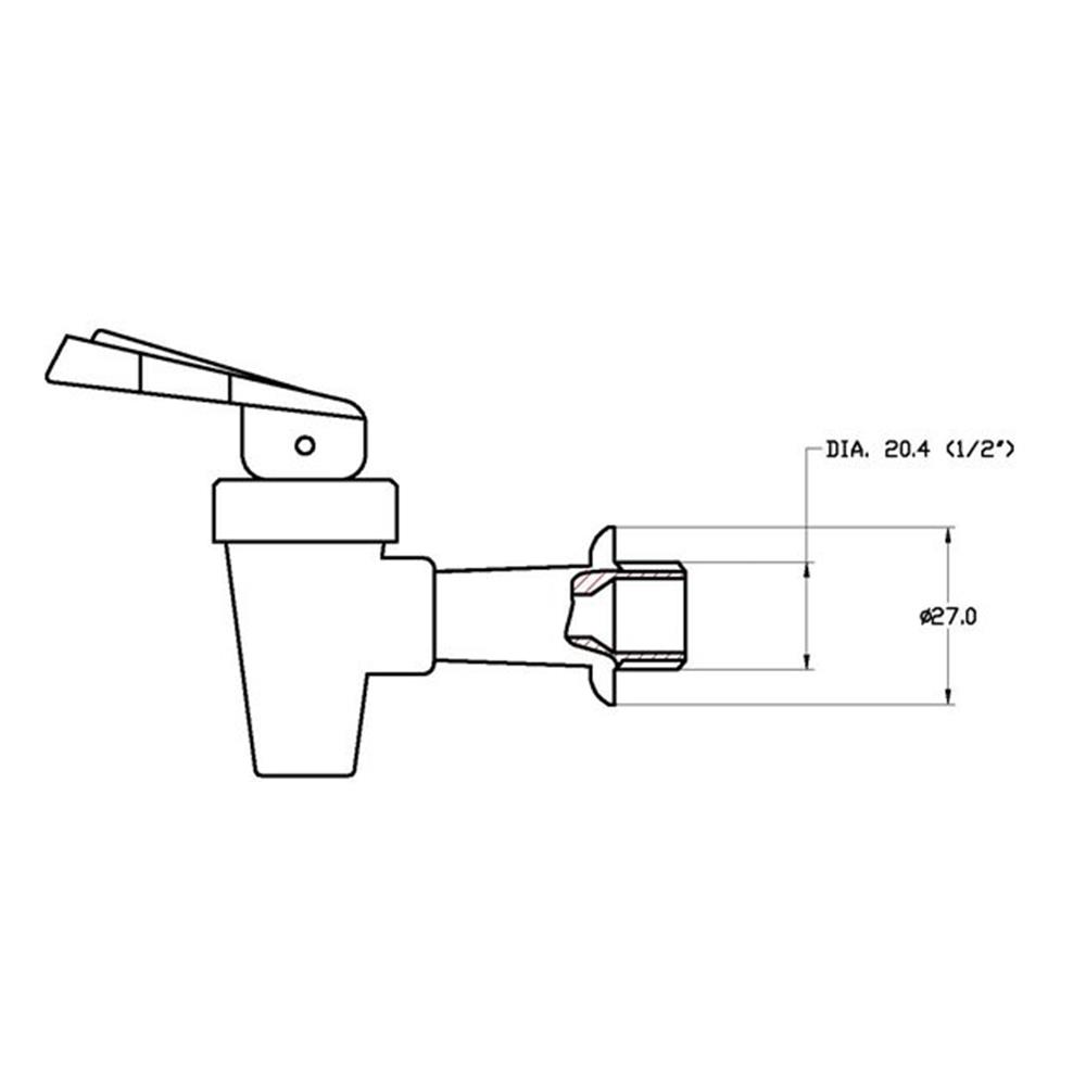 ก๊อกน้ำดื่ม HANG DF-5