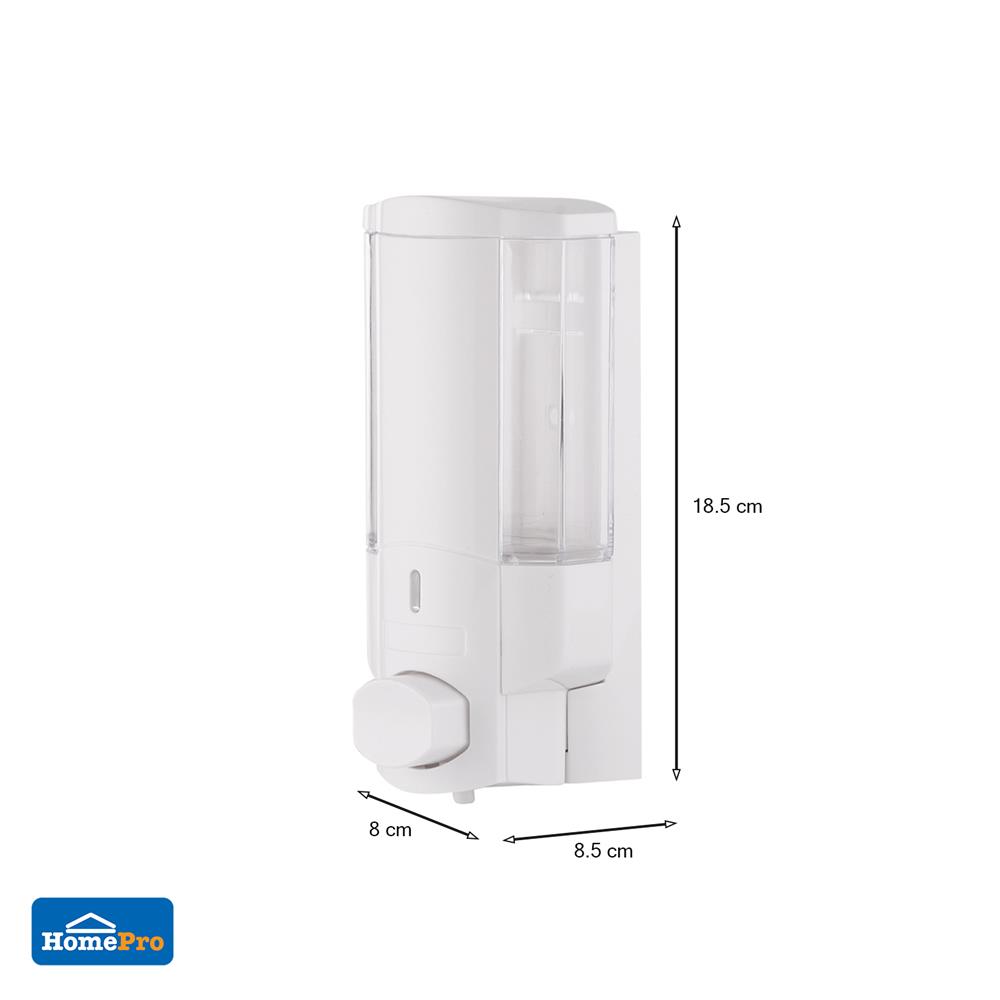 ที่กดสบู่ 1 ช่อง MOYA SD-818A สีขาว