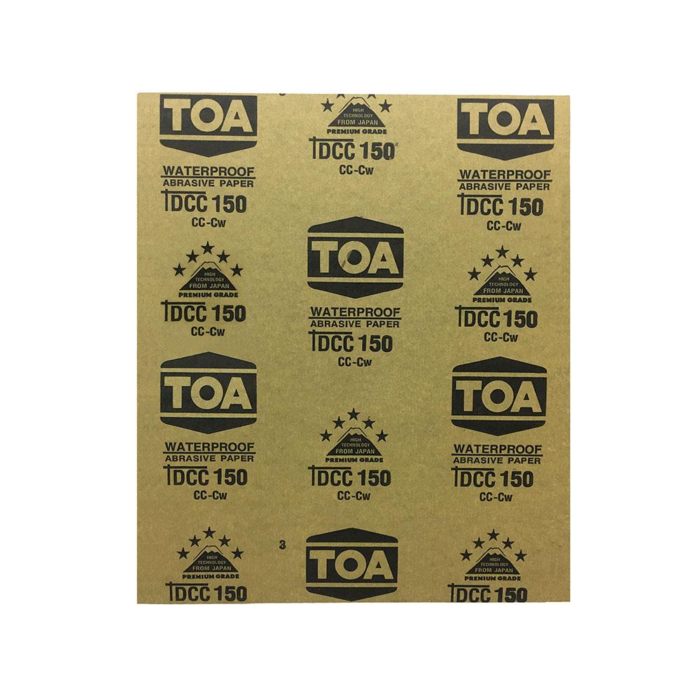 กระดาษทรายขัดเหล็ก เบอร์ 150 TOA