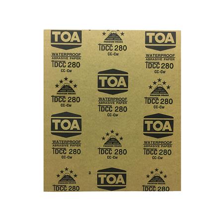กระดาษทรายขัดเหล็ก เบอร์ 280 TOA_0