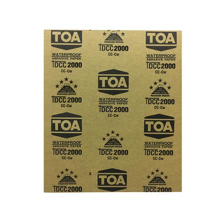 กระดาษทรายขัดเหล็ก เบอร์ 2000 TOA_0