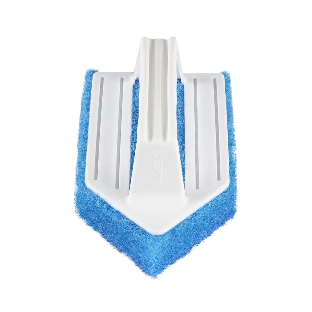 แปรงใยขัดพื้นและผนัง MR.SMART BLUE POWER สีขาว