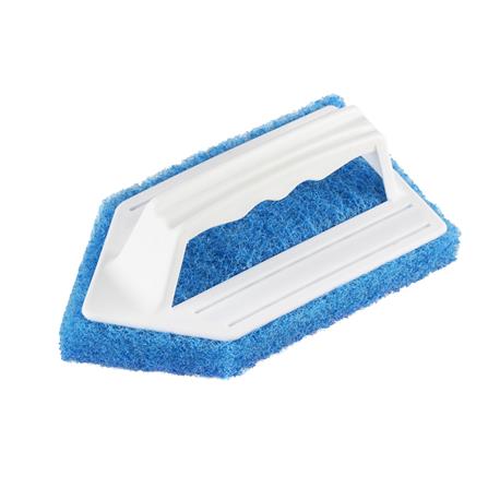 แปรงใยขัดพื้นและผนัง MR.SMART BLUE POWER สีขาว