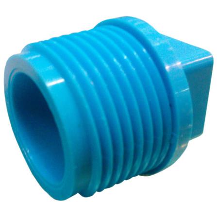 ปลั๊กอุดเกลียวนอก ท่อน้ำไทย 3/4 นิ้ว สีฟ้า_0
