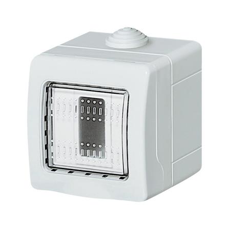 กล่องกันน้ำติดลอย BTICINO 1 ช่อง 25501 สีขาว