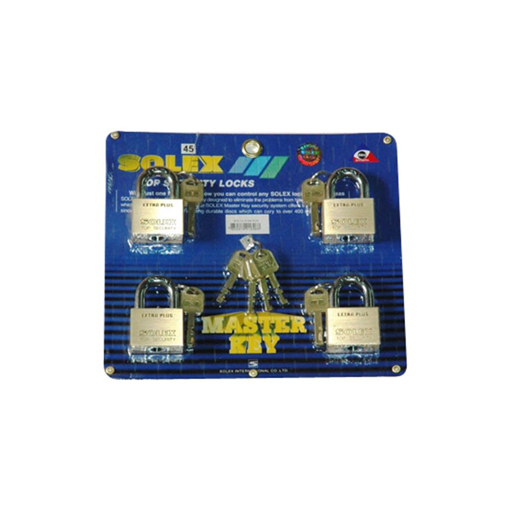 กุญแจ MK SOLEX 4:1 45 45 มม. 4 ตัว/ชุด