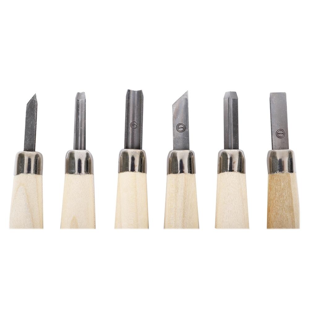 ชุดแกะสลัก TOP MAN 1296-006 แพ็ก 6 ชิ้น