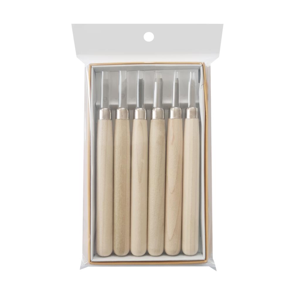 ชุดแกะสลัก TOP MAN 1296-006 แพ็ก 6 ชิ้น