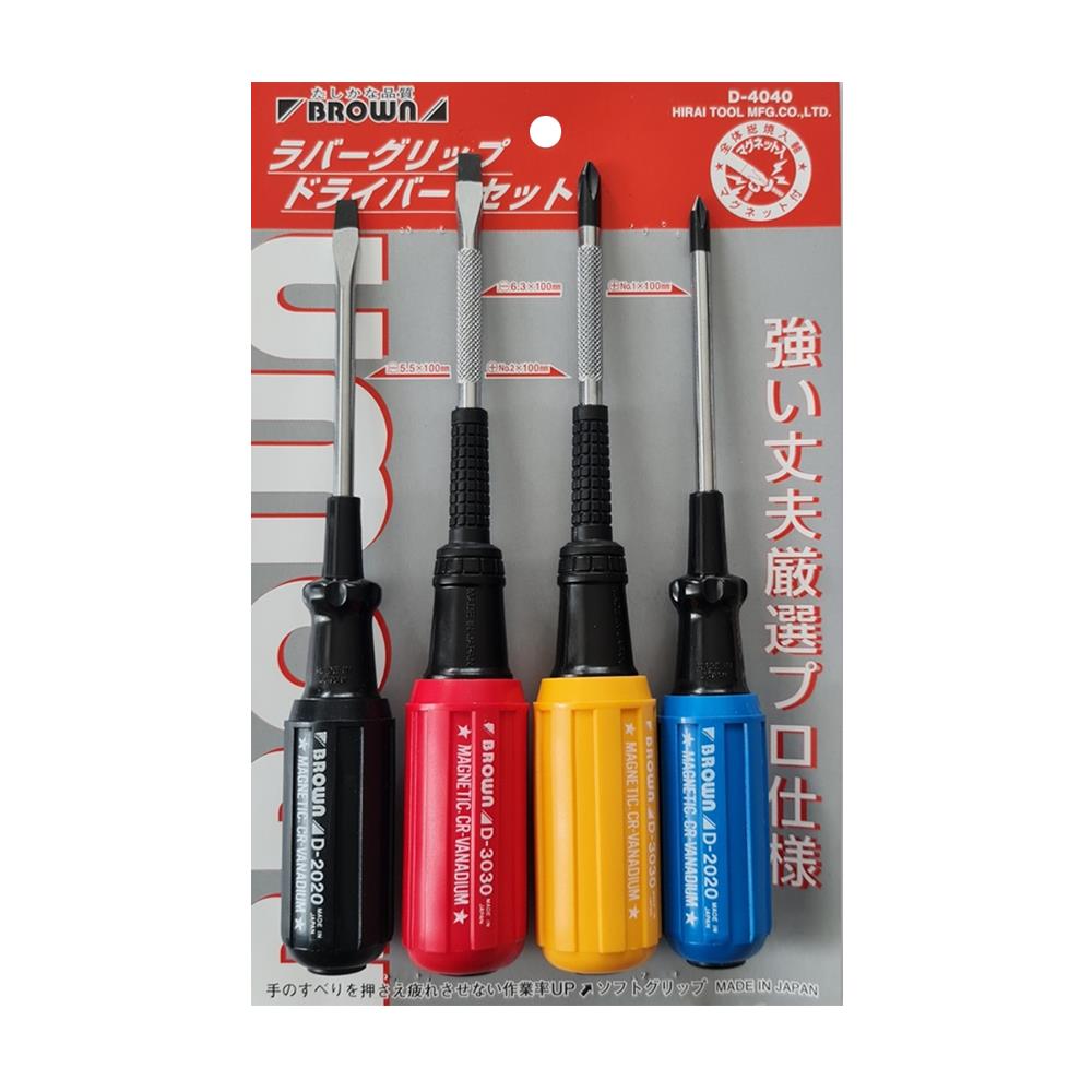 ไขควงชุด TOP MAN 3100-020 4 ชิ้น/ชุด