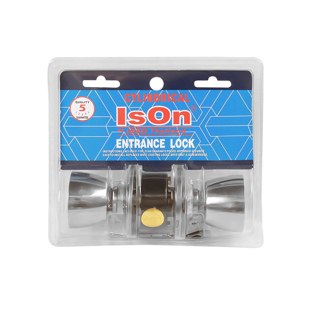 ลูกบิดทั่วไป ISEO 8588 SP หัวแชมเปญ สีสเตนเลส