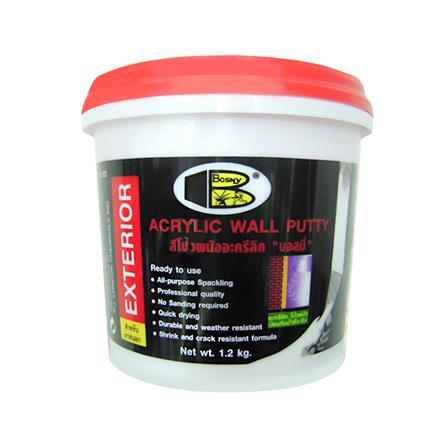 อะคริลิก อุดโป๊ว BOSNY B222 1.2 กก. สีขาว_0
