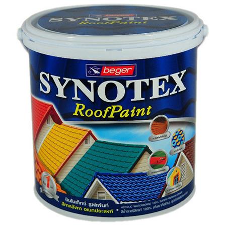 สีทาหลังคา BEGER SYNOTEX #R3700 สีส้มแท๊กซี่ 1 แกลลอน