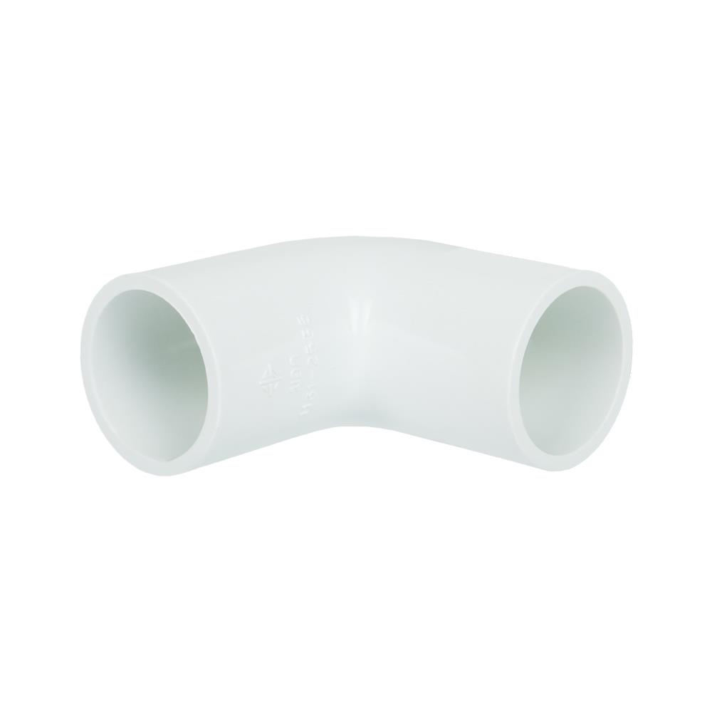 ข้องอ 90 องศา ท่อน้ำไทย 1 นิ้ว สีขาว