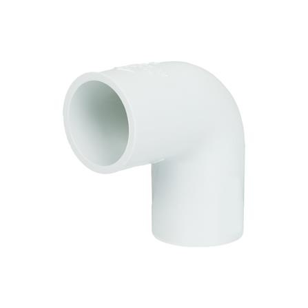 ข้องอ 90 องศา ท่อน้ำไทย 1 นิ้ว สีขาว_0