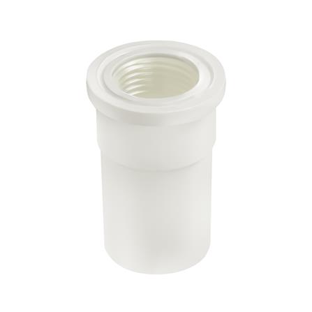 ข้อต่อตรงเกลียวใน ท่อน้ำไทย 1/2 นิ้ว สีขาว