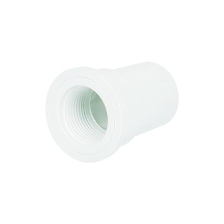 ข้อต่อตรงเกลียวใน ท่อน้ำไทย 1 นิ้ว สีขาว