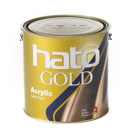 สีทอง HATO AG123 1/4 แกลลอน