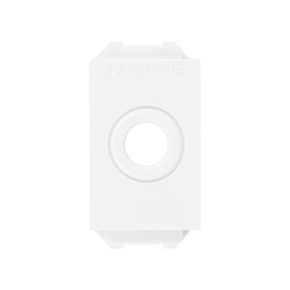 แผ่นรูสายโทรศัพท์ PANASONIC 1 ช่อง WEG3023 สีขาว