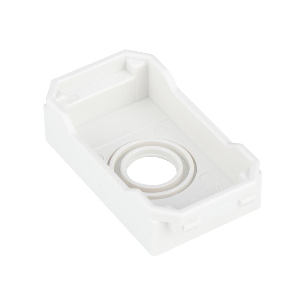 แผ่นรูสายโทรศัพท์ PANASONIC 1 ช่อง WEG3023 สีขาว