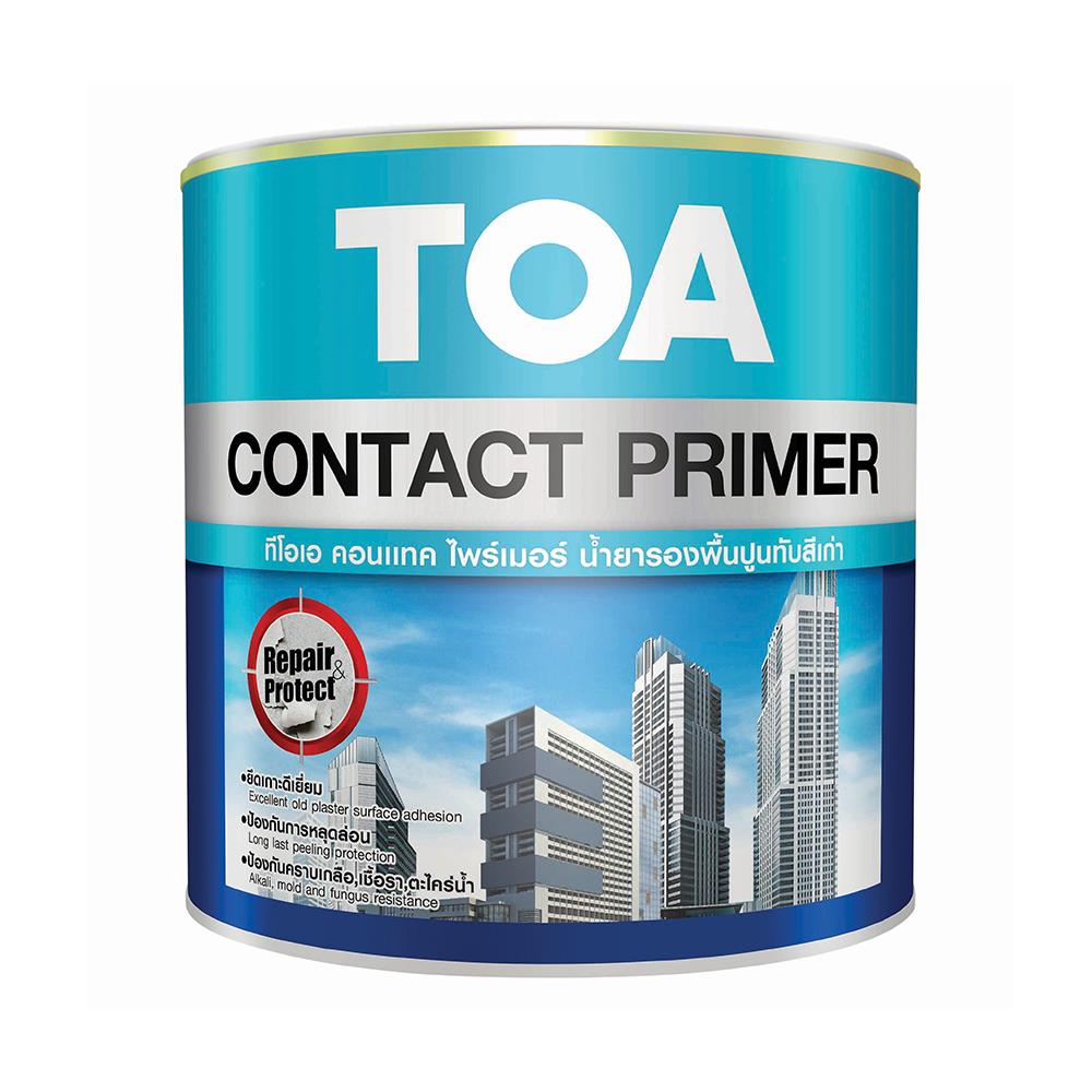 สีรองพื้นปูนเก่า TOA CONTACT PRIMER 5 แกลลอน
