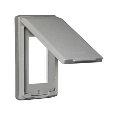 หน้ากากกันน้ำ PANASONIC 3 ช่อง WEG7903 สีเทา_0