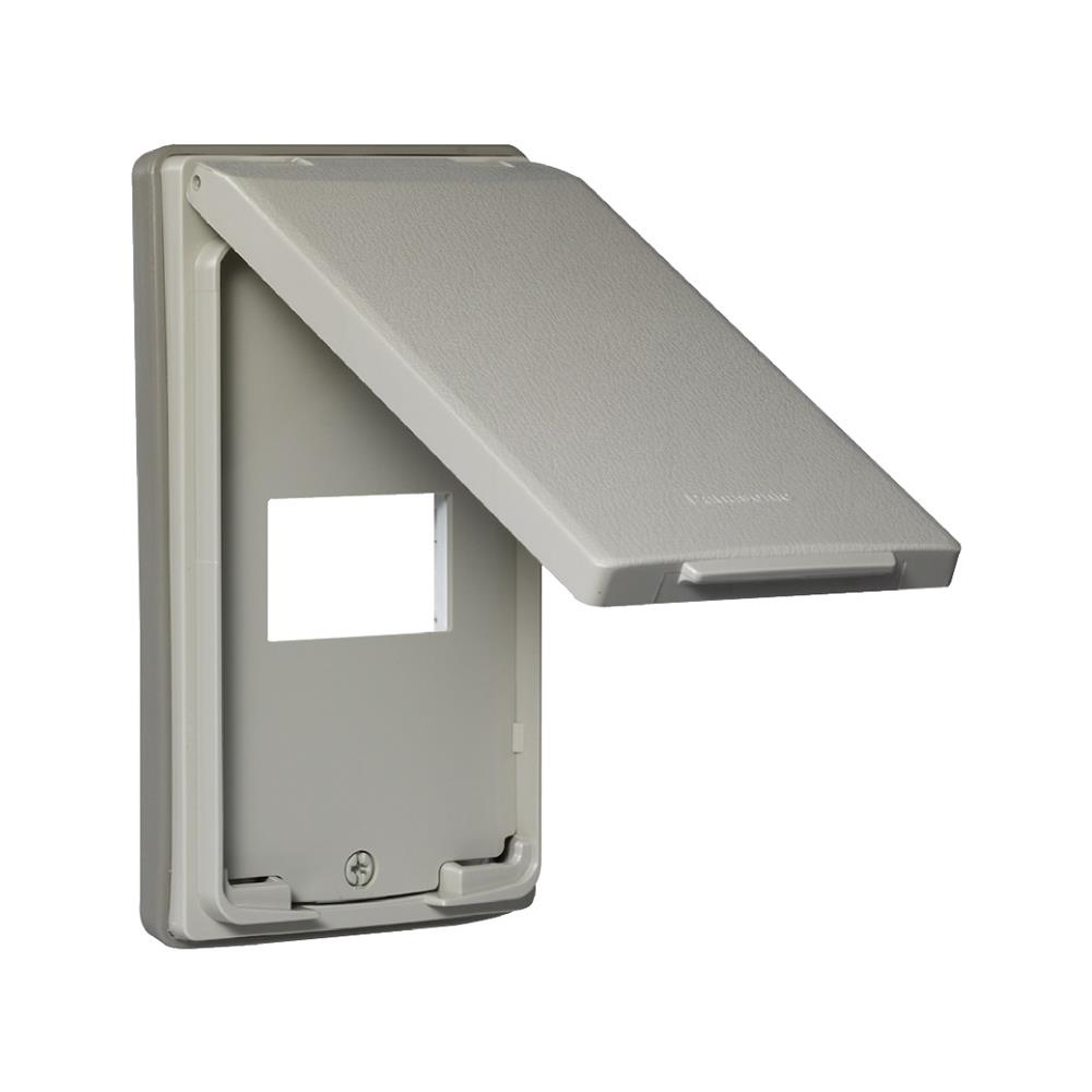 หน้ากากกันน้ำ PANASONIC 1 ช่อง WEG7901 สีเทา