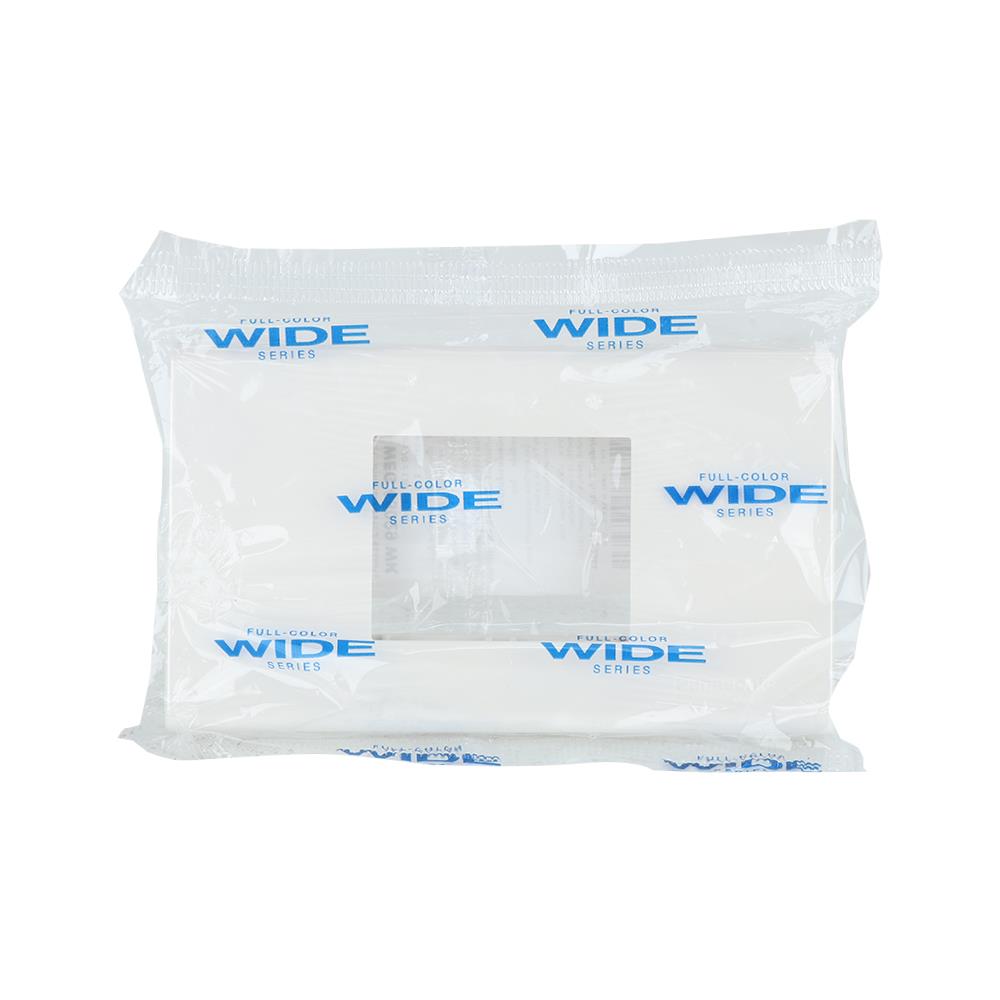 หน้ากาก 2 ช่องกลาง PANASONIC WEG68029WK สีขาว