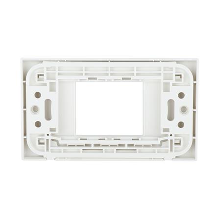 หน้ากาก 2 ช่องกลาง PANASONIC WEG68029WK สีขาว_1