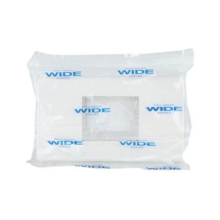 หน้ากาก 2 ช่องกลาง PANASONIC WEG68029WK สีขาว_2