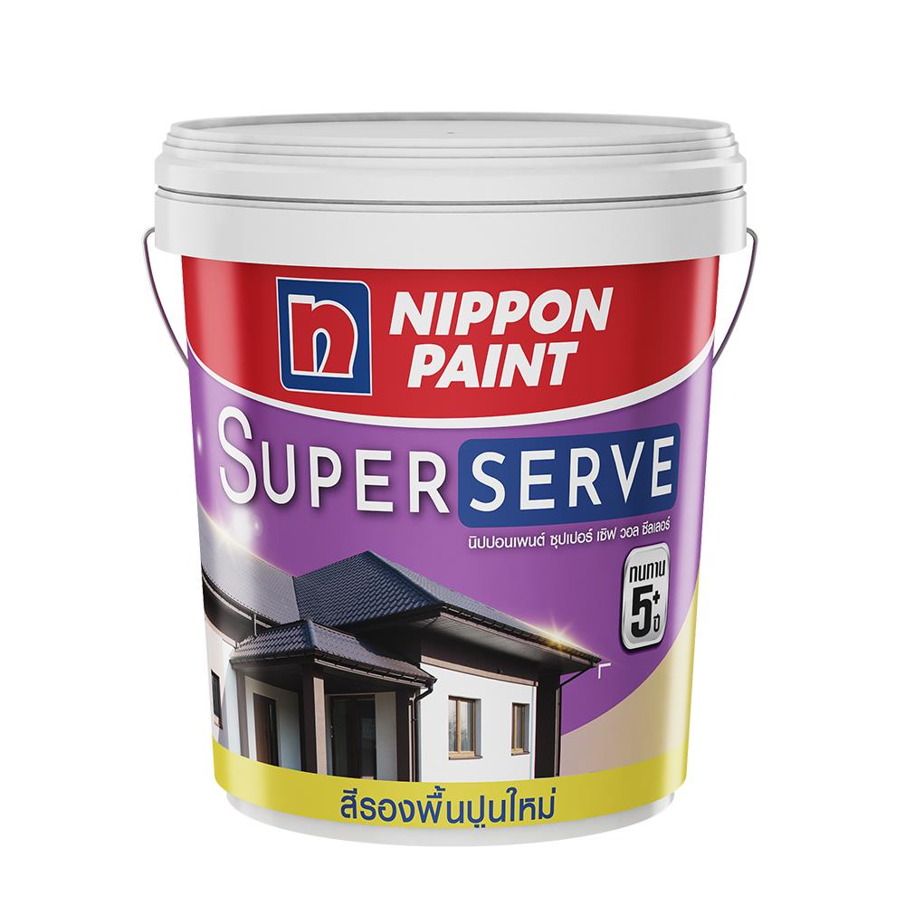 รองพื้นปูนใหม่ NIPPON PAINT SUPER SERVE 5 แกลลอน