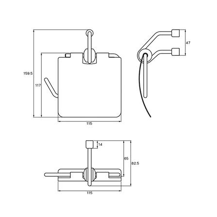 ที่ใส่กระดาษชำระ WS TITAN 7001 สเตนเลส_1